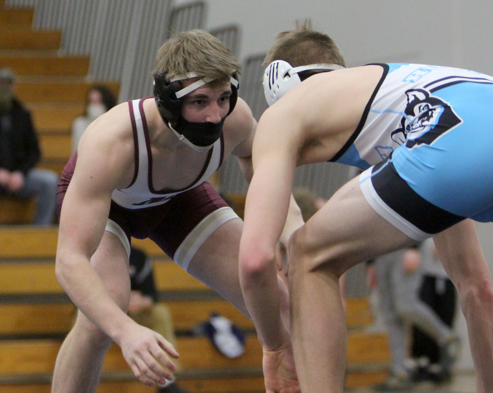Division 1 prep wrestling sectionals at Eau Claire North 1-30-21